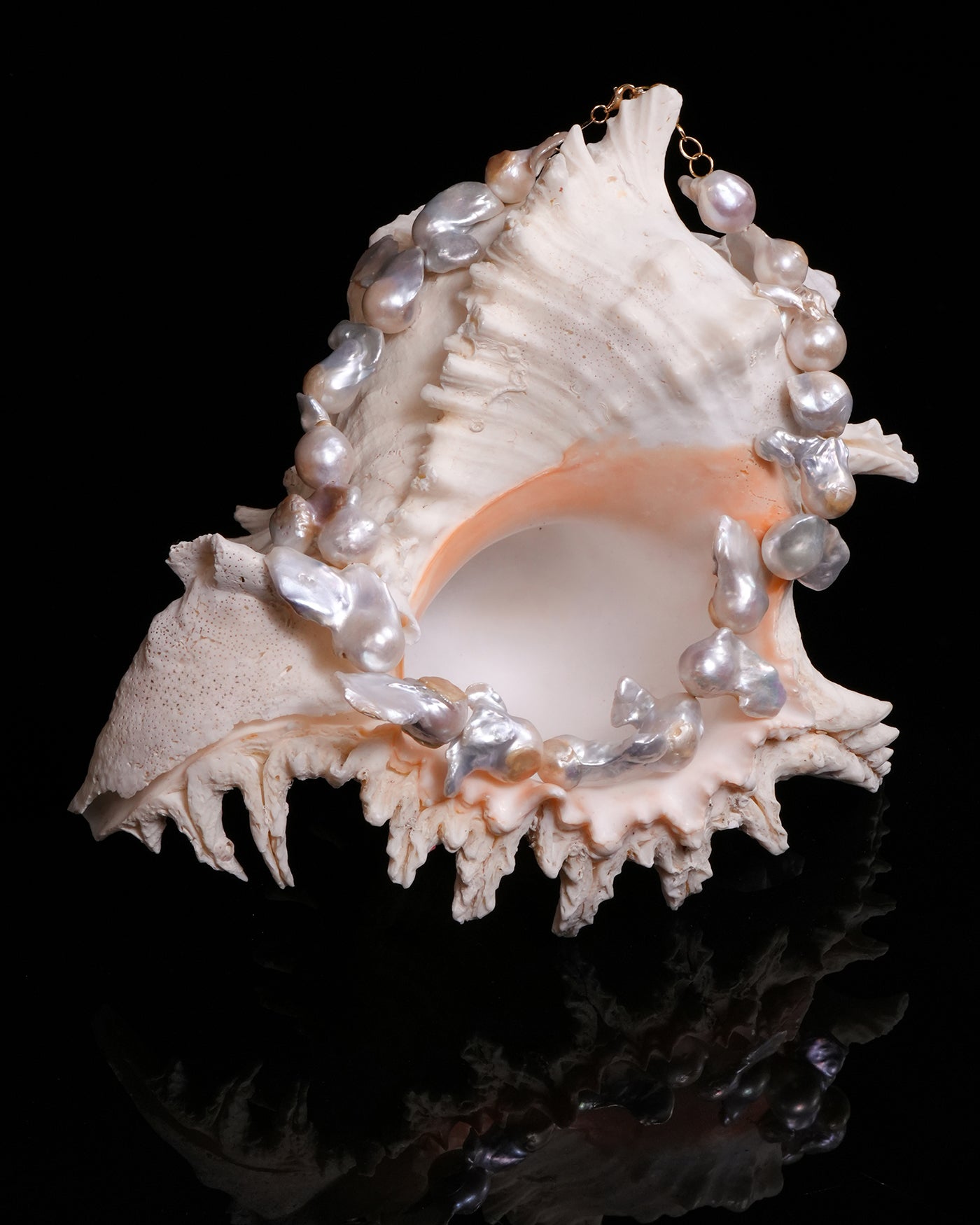 Coralia Bianca Statement Necklace